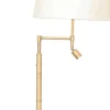 Orlando Golvlampa | Vit / Mässing