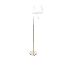 Orlando Golvlampa | Vit / Mässing