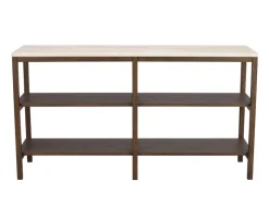 Orwel Avlastningsbord H75 | Brunlackad Ek
