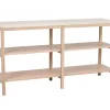 Orwel Avlastningsbord H75 | Vitpigmenterad Ek