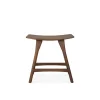Osso Pall | Brunlackad Teak | Träsits
