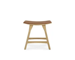 Osso Pall | Oljad Ek | Cognac Läder