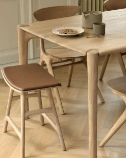 Osso Pall | Oljad Ek | Cognac Läder