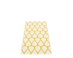 Otis gångmatta Mustard | Vanilla 70x140