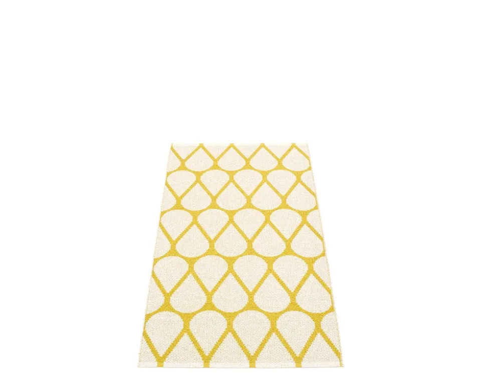 Otis gångmatta Mustard | Vanilla 70x140
