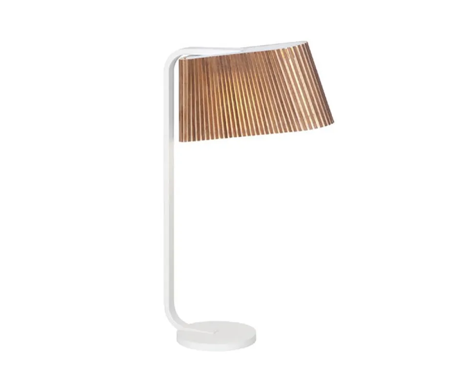 Owalo 7020 bordlampa Valnöt