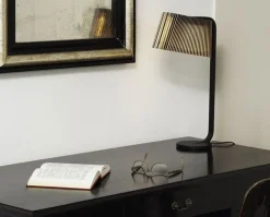 Owalo 7020 bordlampa Valnöt