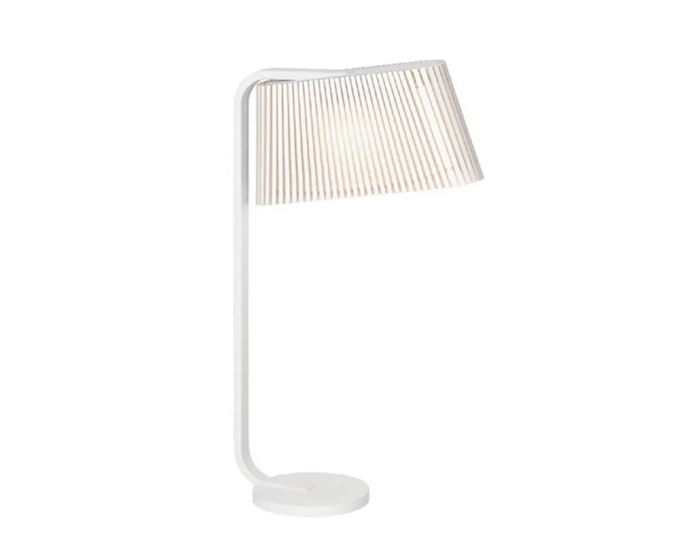 Owalo 7020 bordlampa Vit