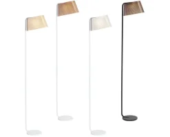 Owalo 7010 golvlampa Valnöt