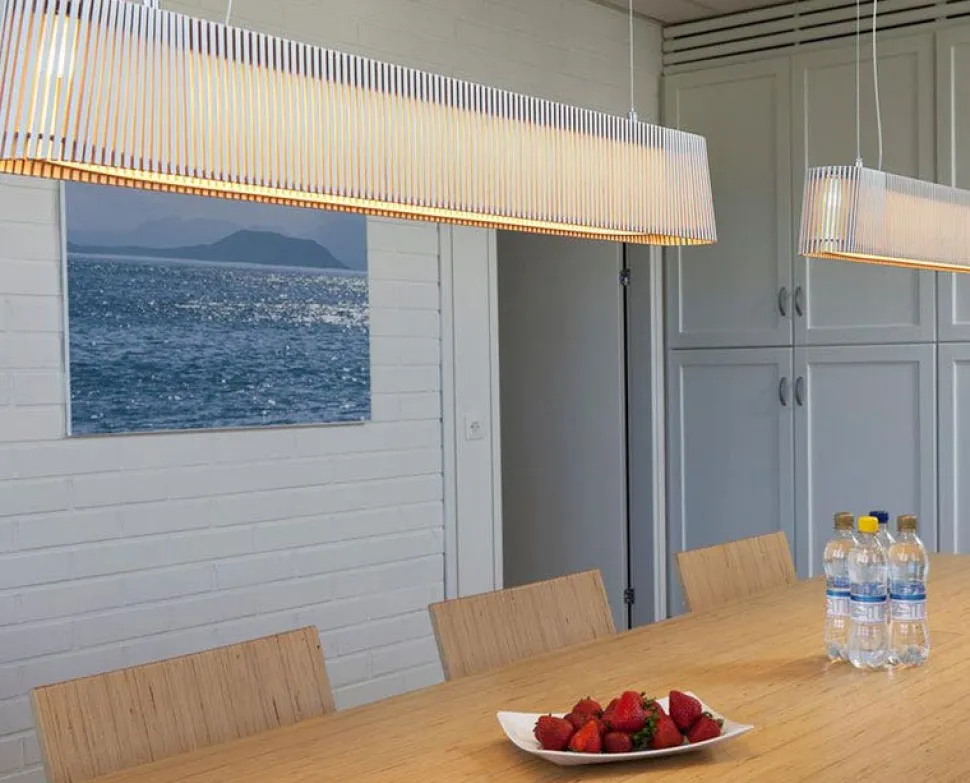 Owalo 7000 taklampa Valnöt