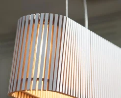 Owalo 7000 taklampa Vit
