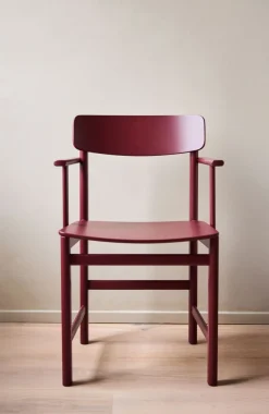 Pal Karmstol | Ljus Mattlackad Björk