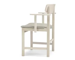 Pal Karmstol | Ljus Mattlackad Björk, Driftwood