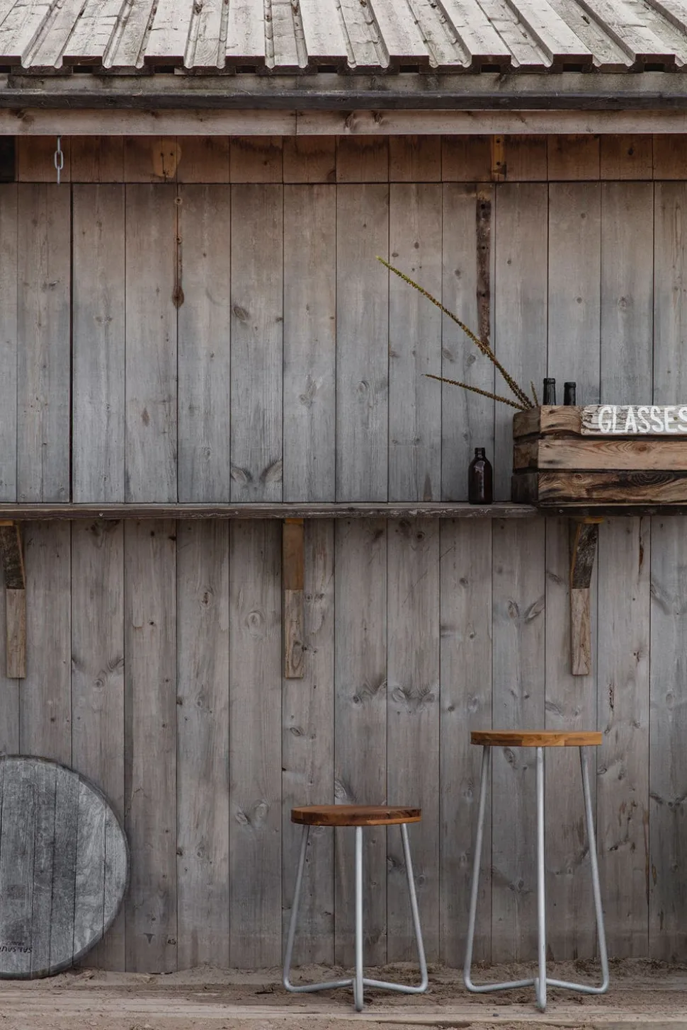 Pall V1 63 | Teak, Varmförzinkat