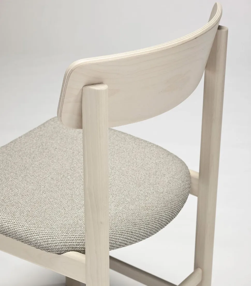 Pal Stol | Ljus Mattlackad Björk, Driftwood