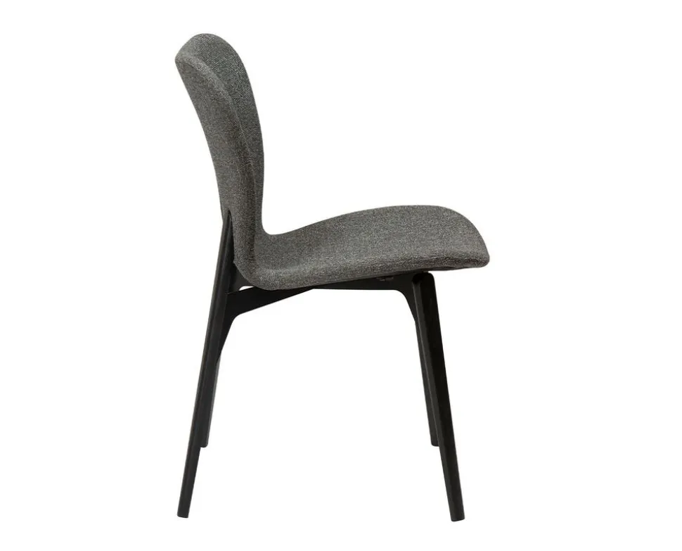 Paragon Stol | Grey Bouclé | Svartbetsad Ask