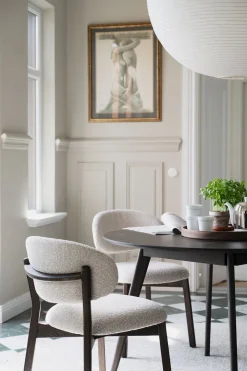 Patterson Stol | Beige/Brun Ek