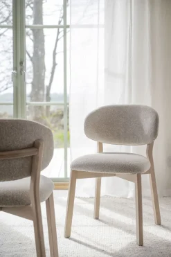 Patterson Stol | Beige/Vitpigmenterad Ek