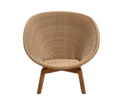 Peacock Loungefåtölj Teak | Light Natural
