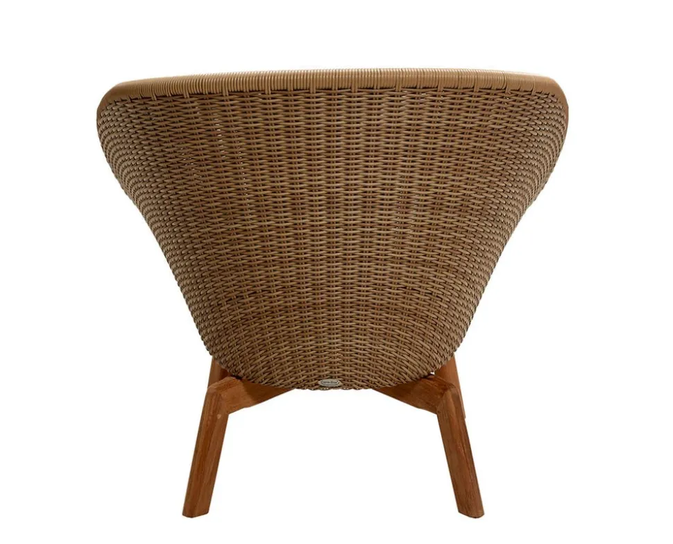 Peacock Loungefåtölj Teak | Light Natural