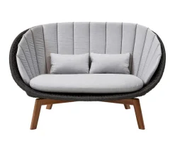 Peacock 2-sits Soffa | Dark Grey