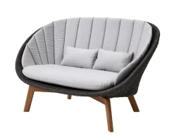 Peacock 2-sits Soffa | Dark Grey