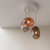 Pebble Taklampa Långsträckt | Oxblod