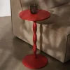 Pedestal Sidobord | Röd