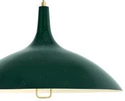 1965 Pendel | Mässing, Grön