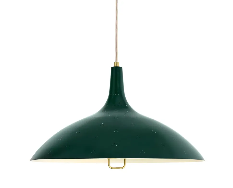 1965 Pendel | Mässing, Grön
