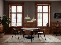1965 Pendel | Mässing, Svart