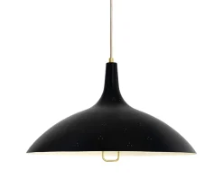 1965 Pendel | Mässing, Svart