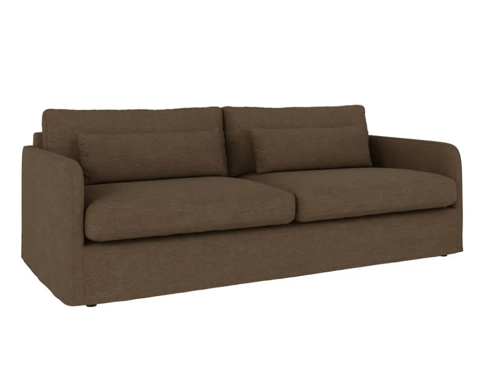 Peyton Soffa 3-sits | Ursula 514 Grön-Brun