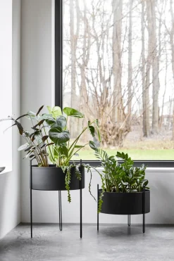 Pidestall Kruka Stor | Taupe