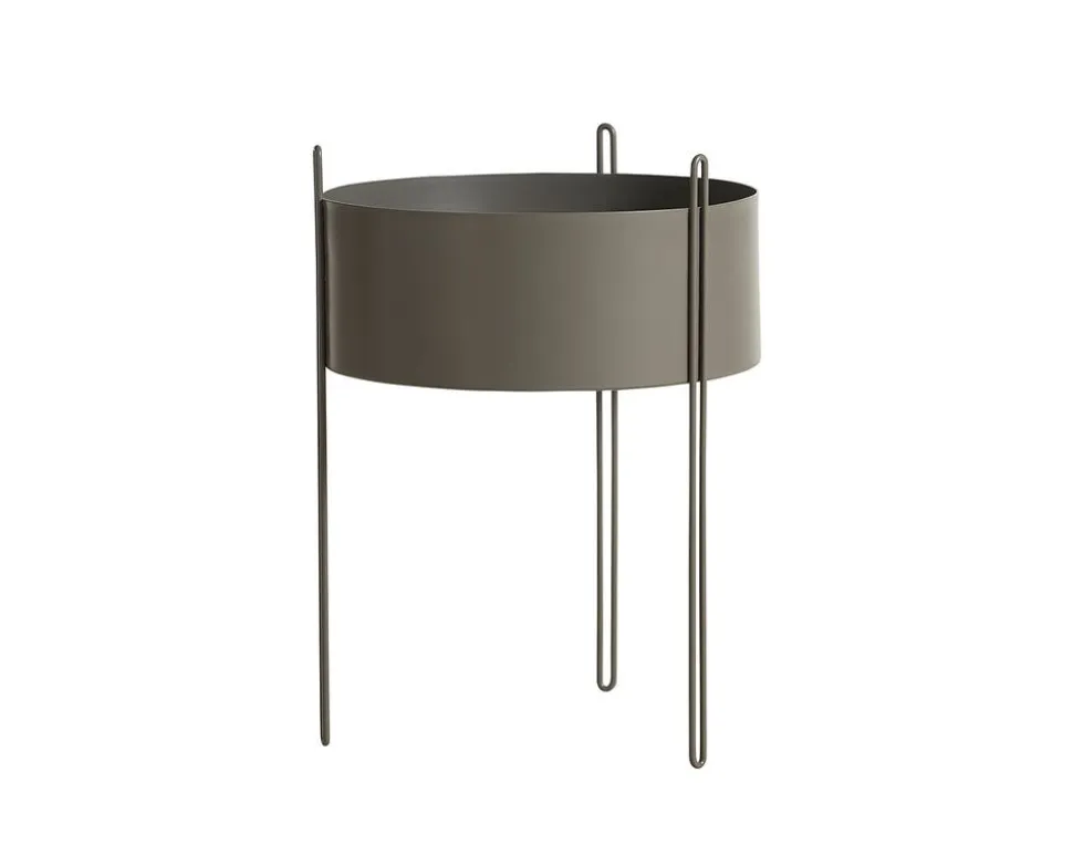 Pidestall Kruka Stor | Taupe