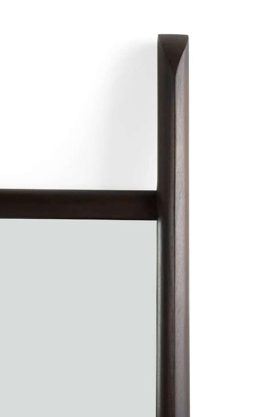 PI Golvspegel 80x200 | Brunbetsad Mahogny
