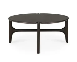 PI Soffbord Ø80 | Mahogny