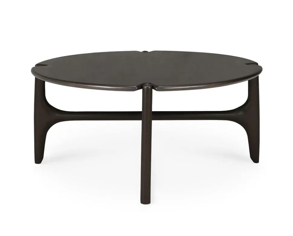PI Soffbord Ø80 | Mahogny