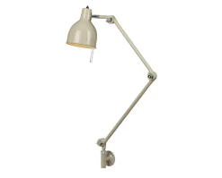 PJ70 Vägglampa Utvändig Kabel | Varmgrå