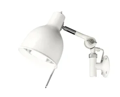 PJ71 Vägglampa Utvändig Kabel | Vit