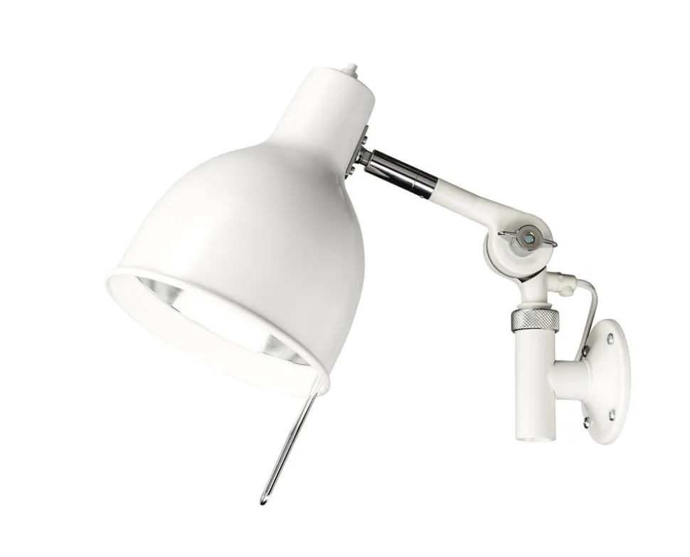 PJ71 Vägglampa Utvändig Kabel | Vit