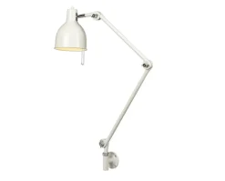 PJ70 Vägglampa Utvändig Kabel | Vit