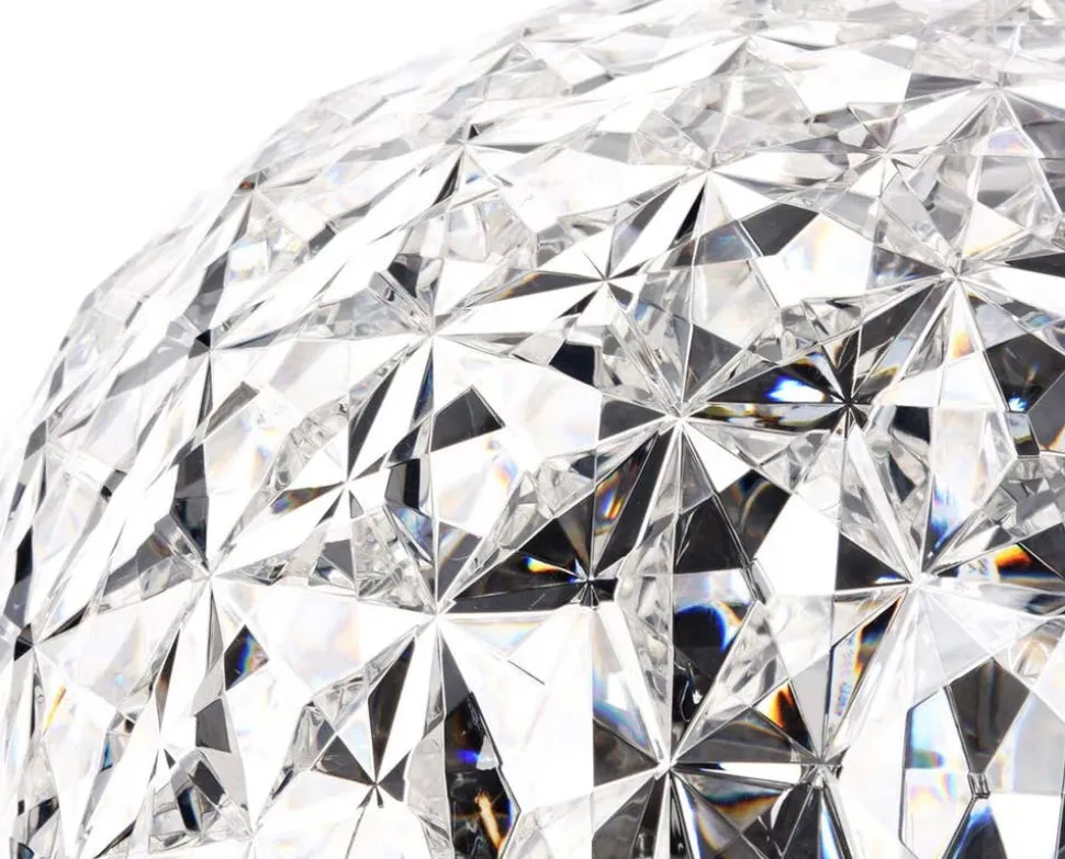 Planet bordslampa med pelare | Crystal