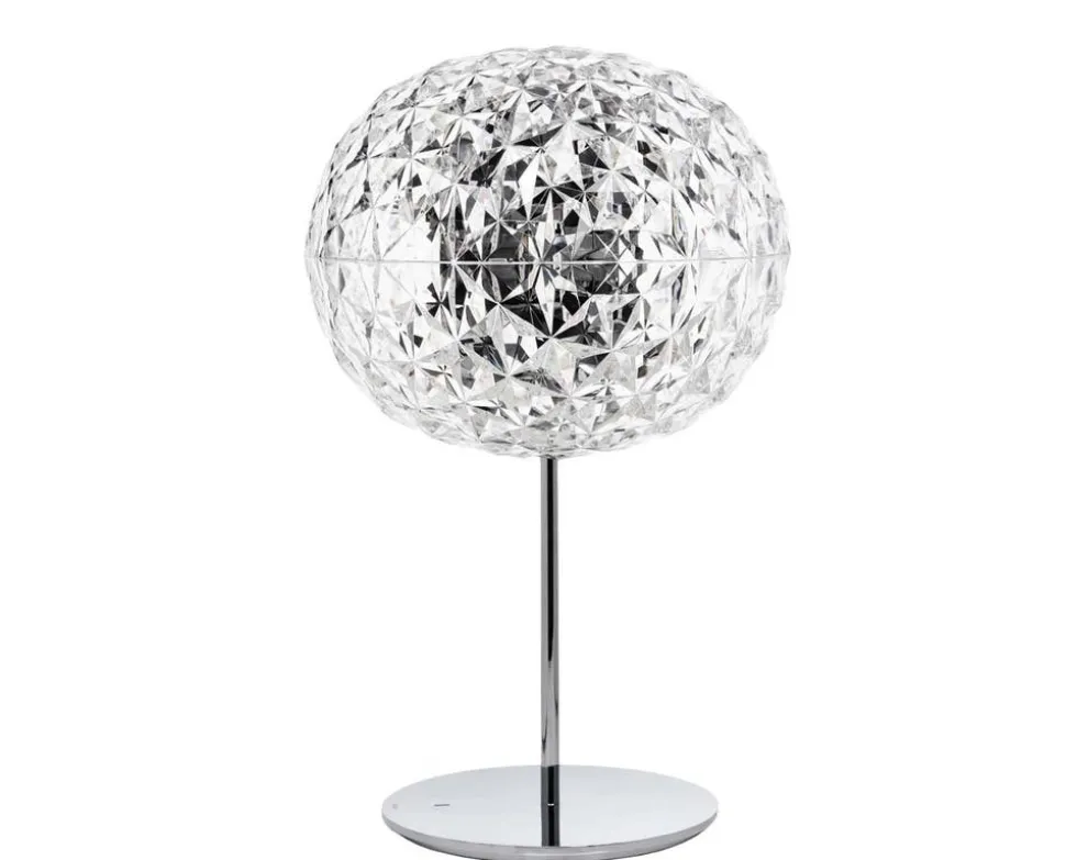 Planet bordslampa med pelare | Crystal