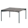 Plateau Soffbord 60x60 | Marmor Emperador Dark
