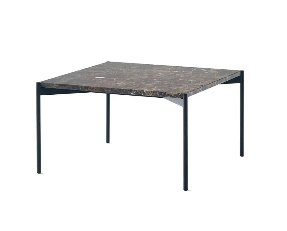 Plateau Soffbord 60x60 | Marmor Emperador Dark