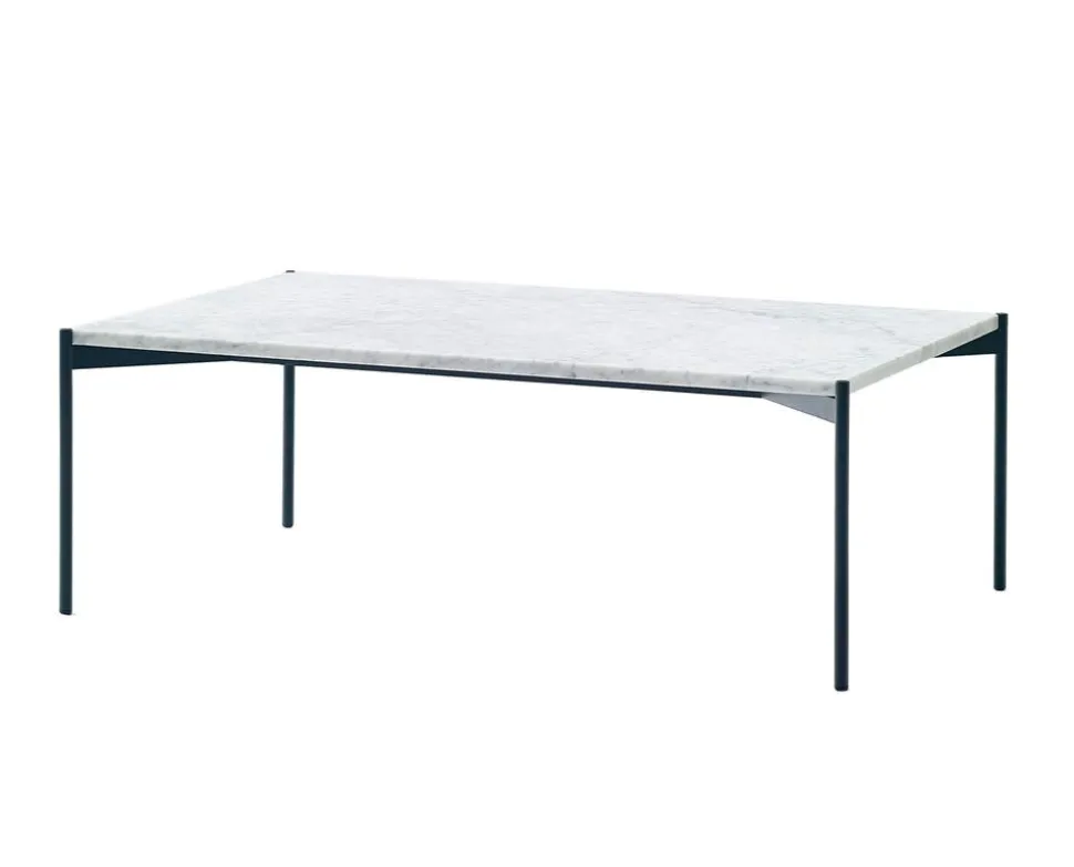 Plateau Soffbord 100x60 | Marmor White Carrera