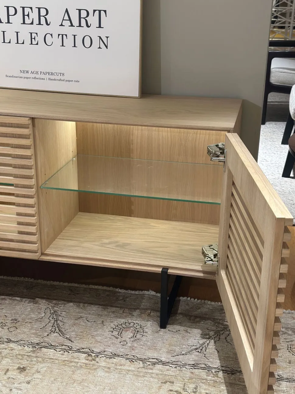 Porto Sideboard med Belysning