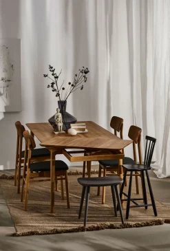 Prima Vista Bord | 180x90 + 1 ilägg | Naturoljad ek