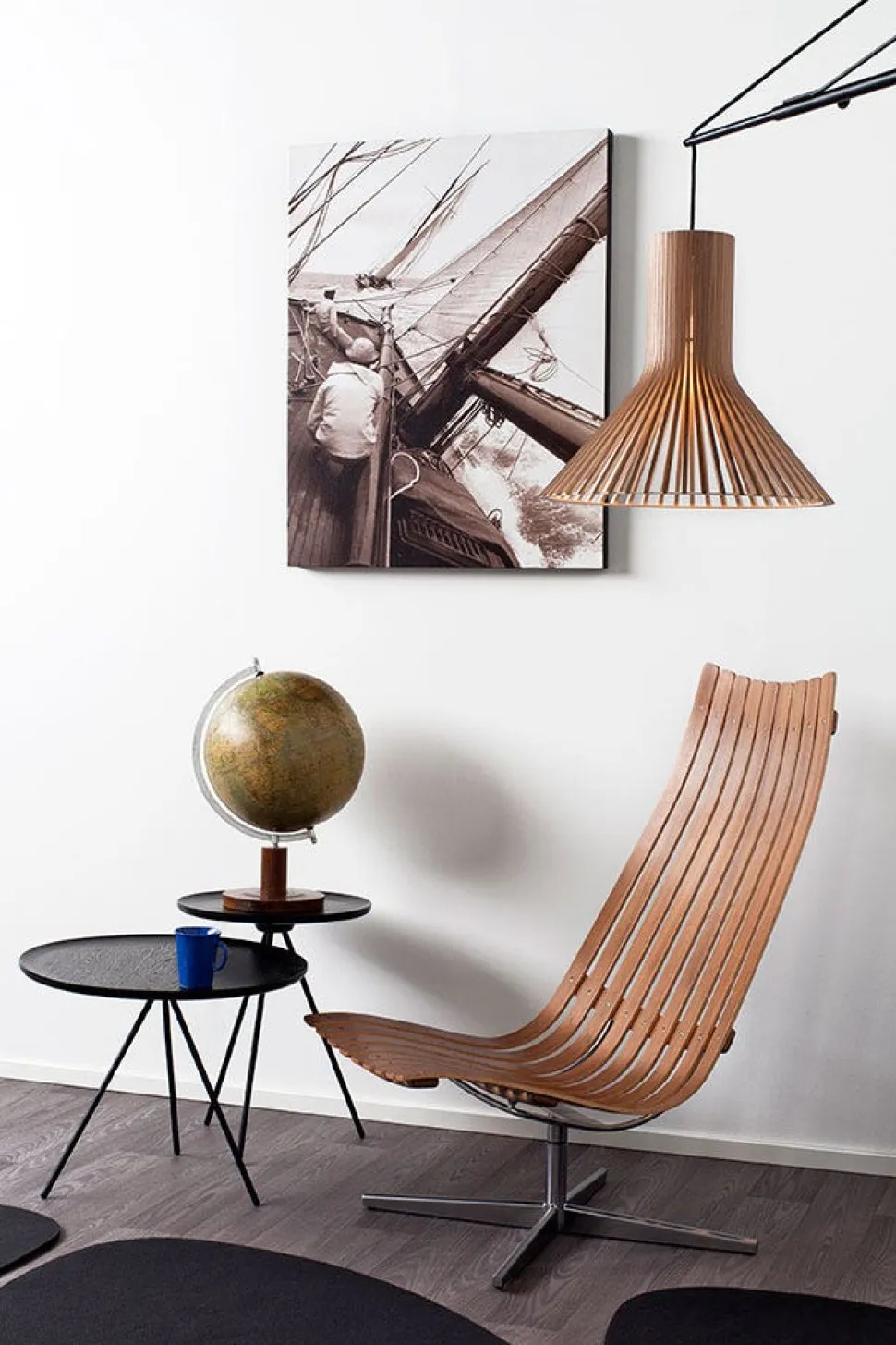 Puncto 4203 taklampa Svart